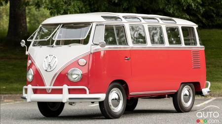 Une vente à 122 000 $ pour un Volkswagen Microbus 1962